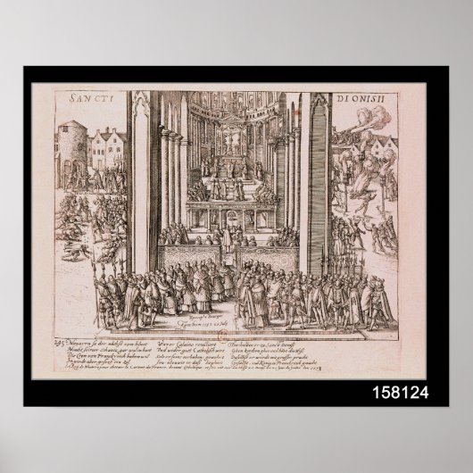 Poster Abjuration d'Henri IV (Devant)