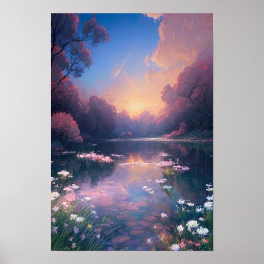 Poster Ablaze dans l'Embrace de Twilight (Devant)