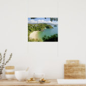 Poster Able Tasman NP, Nelson, Nouvelle-Zélande. Les nomb (Cuisine)