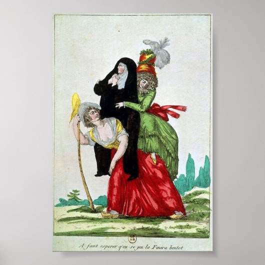 Poster Abolition des privilèges et des droits féodaux (Devant)