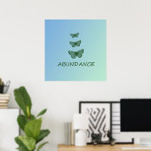 Poster Abondance (Bureau à domicile)