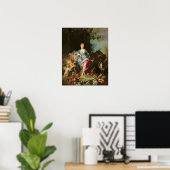 Poster Abondance, 1719 (Bureau à domicile)