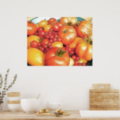 Poster Abondante récolte - Tomates de l'Héritage (Cuisine)