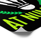 Poster Abonnement Au Numéro 1 Funny Badminton (Coin)