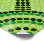 Poster Aboriginal dot painting (Coin)