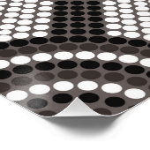 Poster Aboriginal dot painting (Coin)