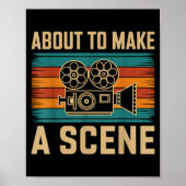Poster About To Make A Scene Filmmaking Filmmaker (Devant)