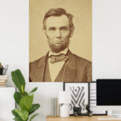 Poster Abraham Lincoln (Bureau à domicile)