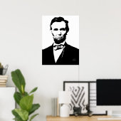 Poster Abraham Lincoln (Bureau à domicile)