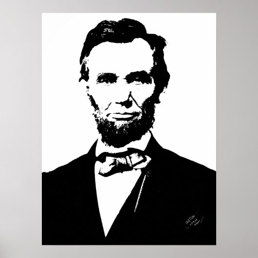 Poster Abraham Lincoln (Devant)