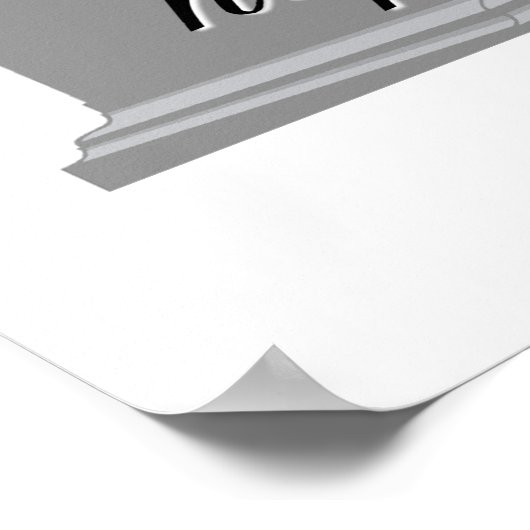 Poster Abraham Lincoln (Hoek)