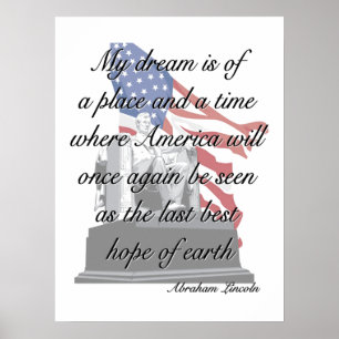 Poster Abraham Lincoln