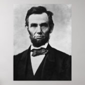 Poster Abraham Lincoln : 16ème Président de l'Amérique (Devant)