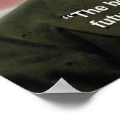 Poster Abraham Lincoln "1 Étape À La Fois" (Coin)