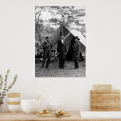 Poster ABRAHAM LINCOLN à ANTIETAM BATTLEFIELD 1862 (Cuisine)