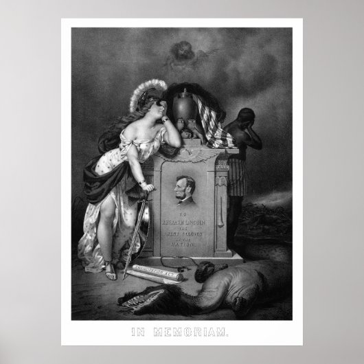 Poster Abraham Lincoln — En Mémoriam (Devant)