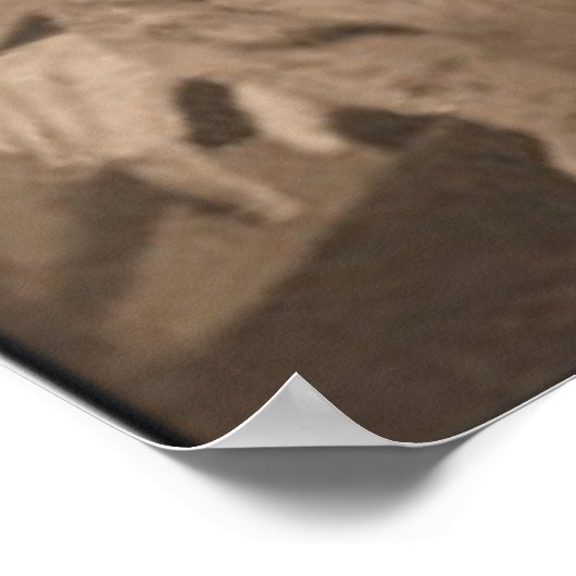 Poster Abraham Lincoln et son chat Gloria (Coin)