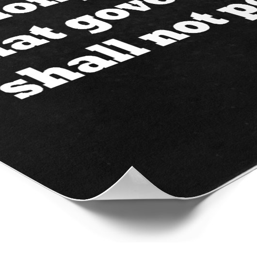 Poster Abraham Lincoln Gettysburg Adresse Portrait (Coin)