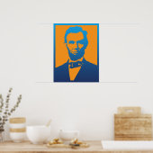 Poster Abraham Lincoln Pop Art (Cuisine)