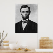 Poster Abraham Lincoln Portrait par Alexander Gardner (Cuisine)