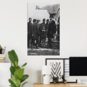 Poster Abraham Lincoln sur le champ de bataille à Antieta (Bureau à domicile)
