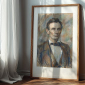 Poster Abraham Lincoln - The Enduring Statesman