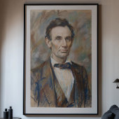 Poster Abraham Lincoln - The Enduring Statesman