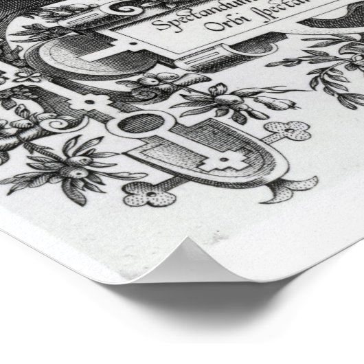 Poster Abraham Ortelius (Coin)