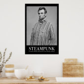 Poster Abraham Steampunk (Cuisine)