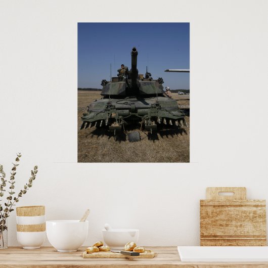 Poster Abrams M1-A1 (Cuisine)