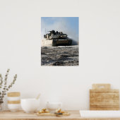 Poster Abrams M1A1 (Cuisine)