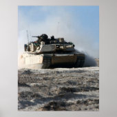 Poster Abrams M1A1 (Devant)