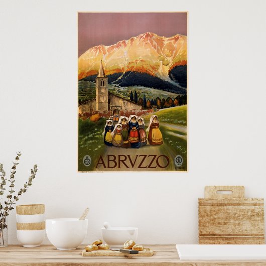 Poster Abruzzes (Cuisine)