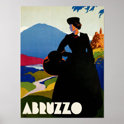 Poster Abruzzes (Devant)