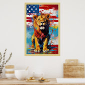 Poster Abs_2505 Lion (Cuisine)