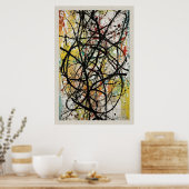 Poster ABS_2508 Splatter Paint (Keuken)