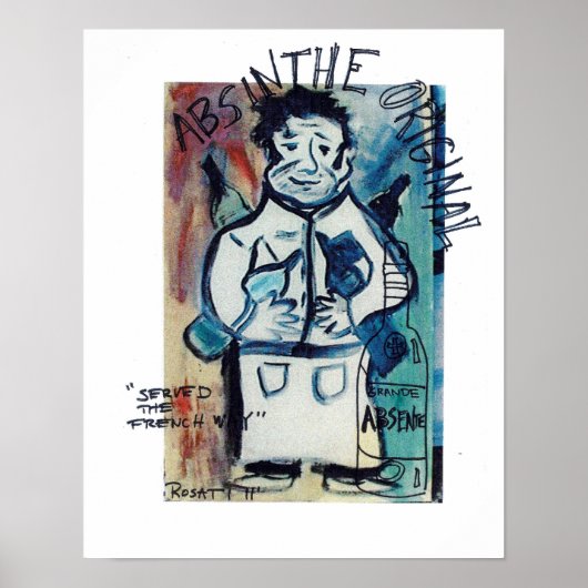 POSTER ABSINTHE (Devant)