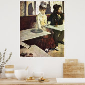 Poster Absinthe, 1876 - Edgar Degas (Cuisine)