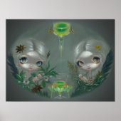 Poster Absinthe : Anise et Artemisia ART IMPRIMER fée (Devant)
