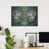 Poster Absinthe : Anise et Artemisia ART IMPRIMER fée (Bureau à domicile)