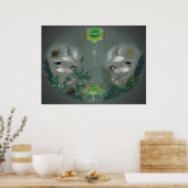 Poster Absinthe : Anise et Artemisia ART IMPRIMER fée (Cuisine)