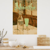 Poster Absinthe Annonce Art Nouveau (Cuisine)