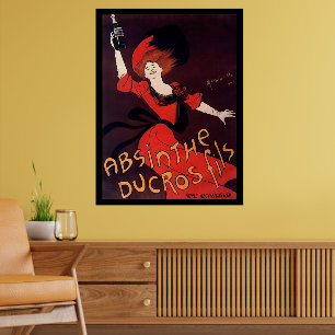 Poster Absinthe Art Nouveau vintage par Leonetto Cappiell