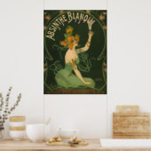 Poster Absinthe Blanoui (Cuisine)