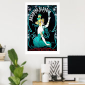 Poster Absinthe Blanqui (Bureau à domicile)