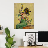 Poster Absinthe Blanqui Nover (Bureau à domicile)