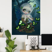 Poster Absinthe Butterflies ART IMPRIMER absinthe fée art (Bureau à domicile)