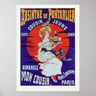 Poster Absinthe de Pontarlier