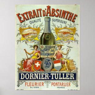 Poster Absinthe Dornier-Tuller