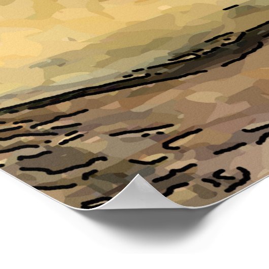 Poster Absinthe Drinker, Quartier Français (Coin)